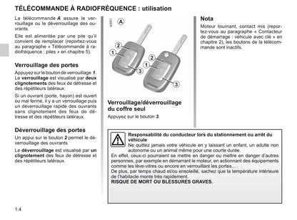 2019-2020 Renault Scénic Gebruikershandleiding | Frans