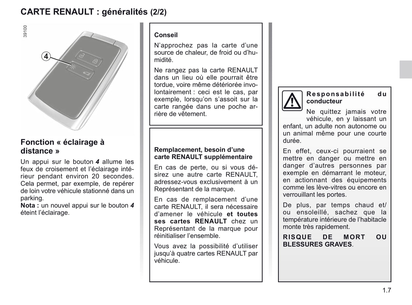 2019-2020 Renault Scénic Bedienungsanleitung | Französisch