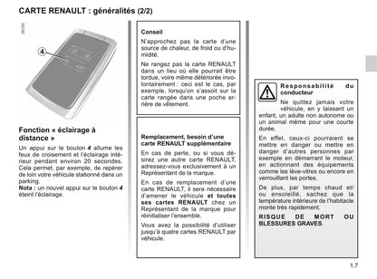 2019-2020 Renault Scénic Bedienungsanleitung | Französisch