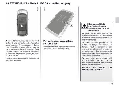 2019-2020 Renault Scénic Gebruikershandleiding | Frans