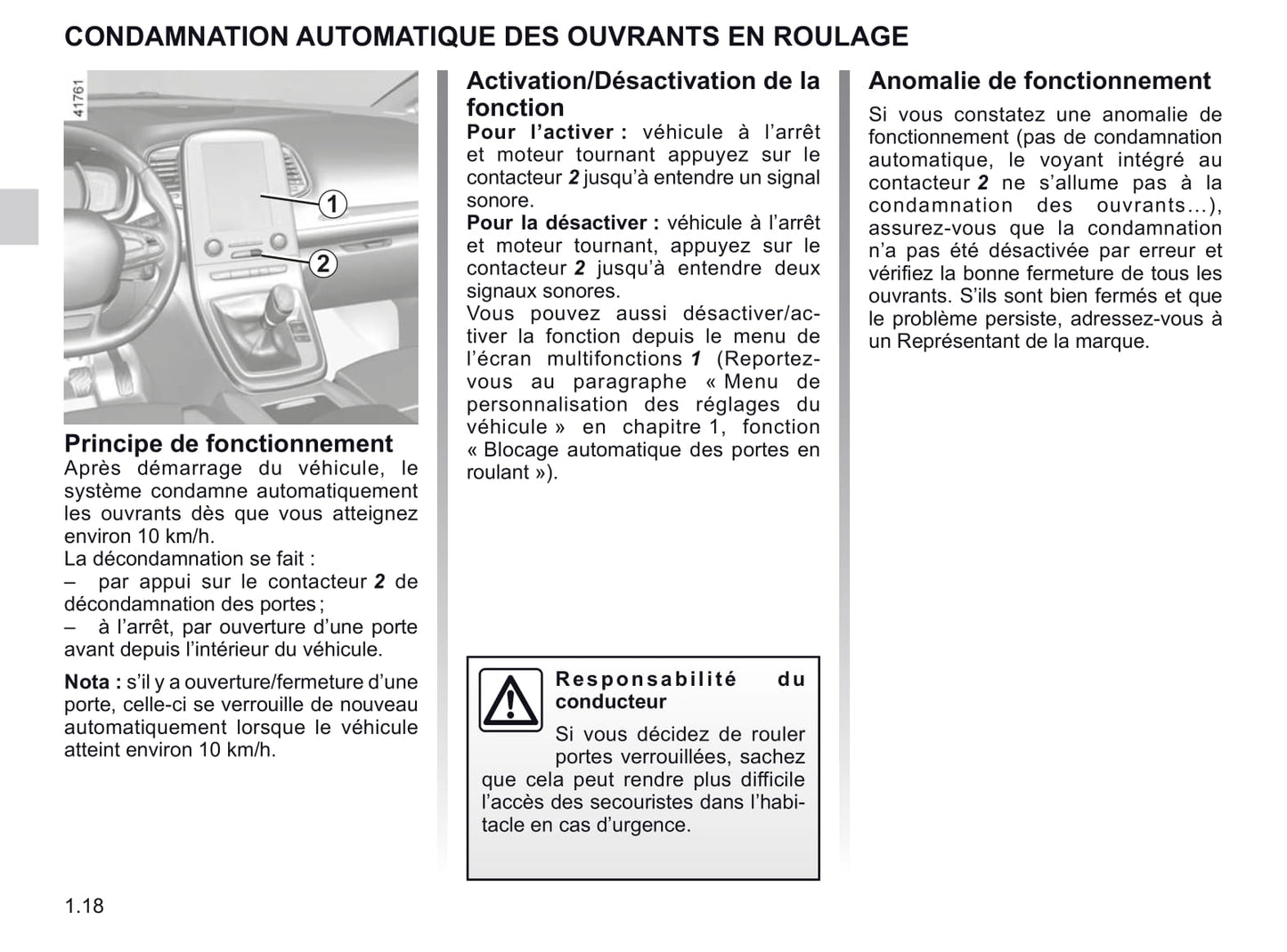 2019-2020 Renault Scénic Gebruikershandleiding | Frans