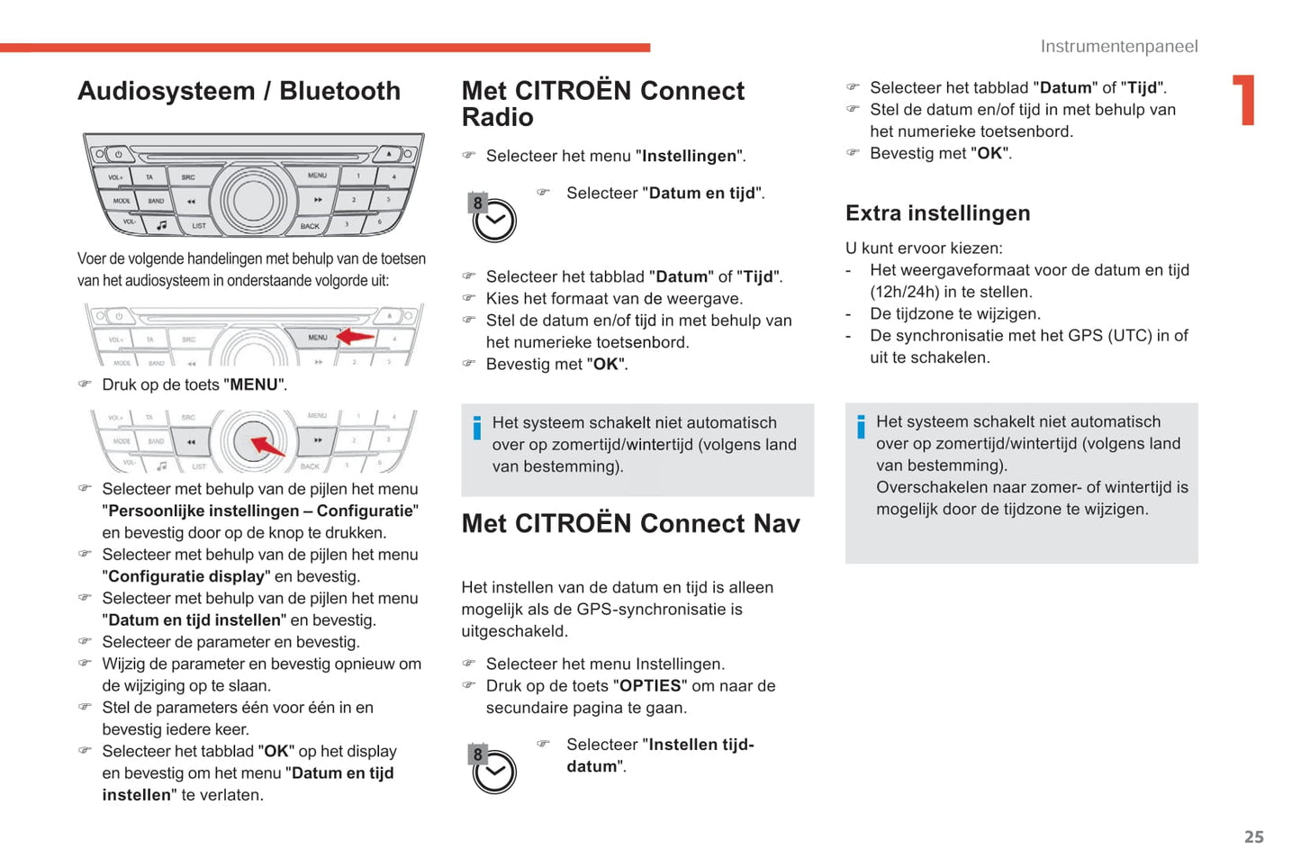 2017-2018 Citroën C-Elysée Bedienungsanleitung | Niederländisch