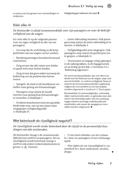 2002-2009 Volkswagen Phaeton Bedienungsanleitung | Niederländisch