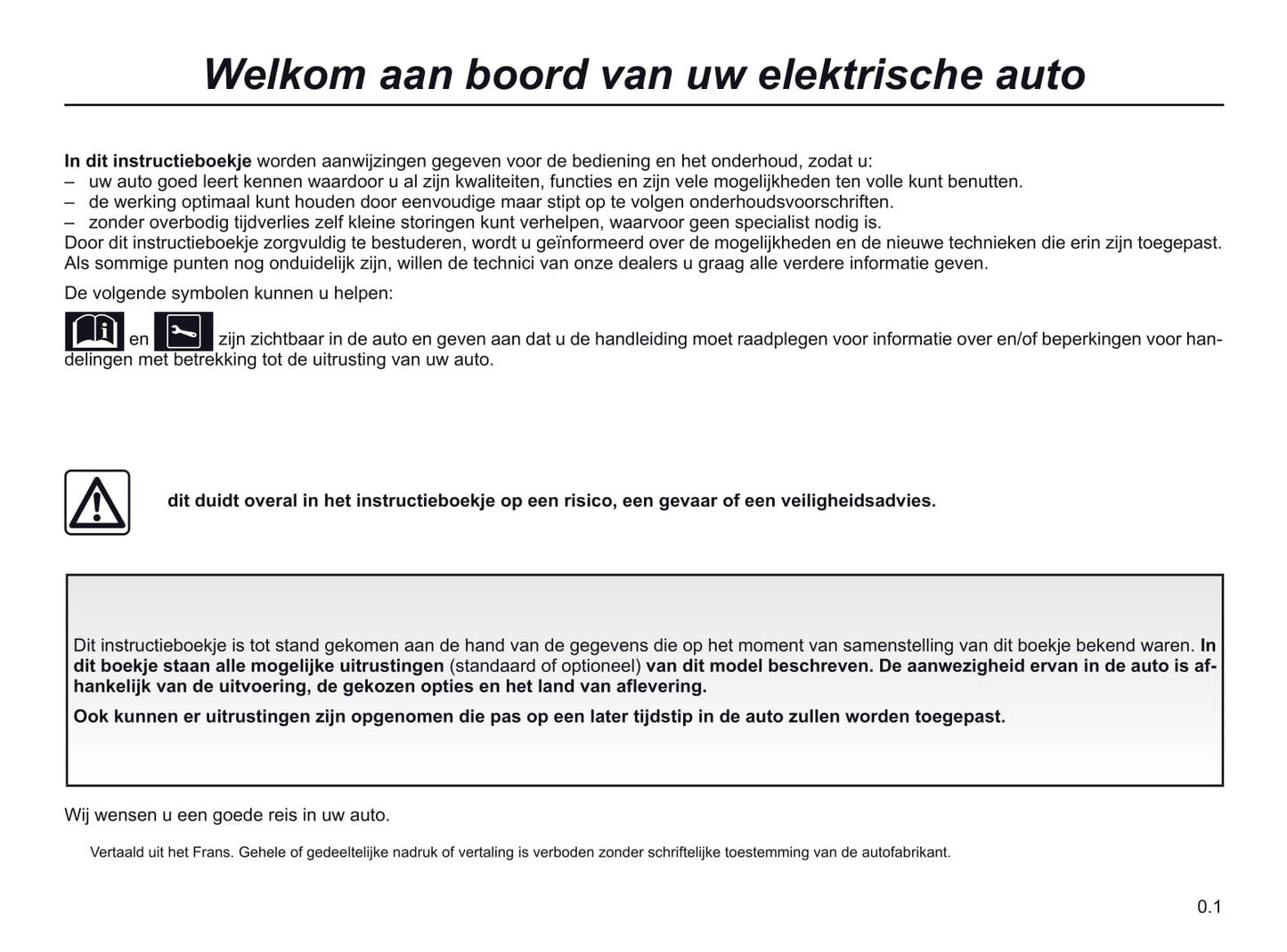 2018-2019 Renault Zoe Bedienungsanleitung | Niederländisch