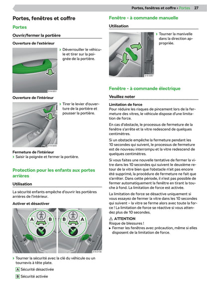 2019-2020 Skoda Fabia Owner's Manual | French