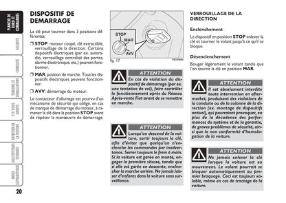 2006-2007 Fiat Stilo Gebruikershandleiding | Frans