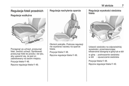 2019-2020 Opel Grandland X Owner's Manual | Polish