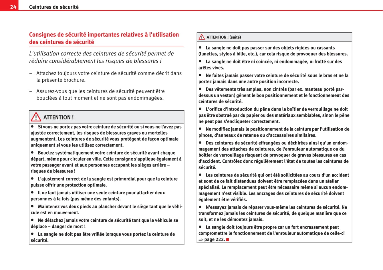 2007-2009 Seat Altea Freetrack Manuel du propriétaire | Français