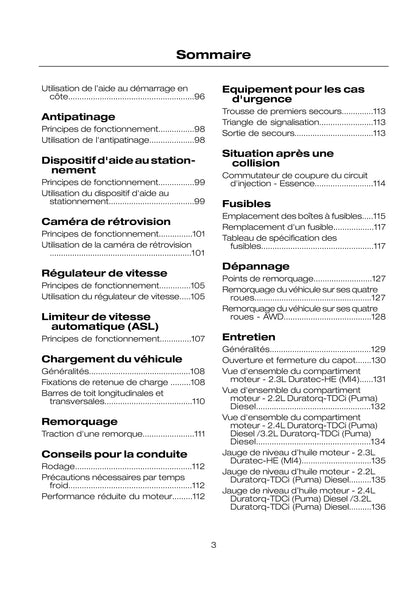 2010-2011 Ford Transit Manuel du propriétaire | Français