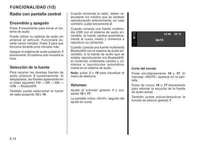 Renault Radio Connect R&Go Instrucciones 2021 - 2022