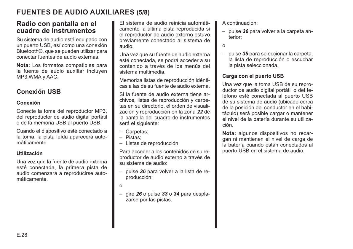 Renault Radio Connect R&Go Instrucciones 2021 - 2022