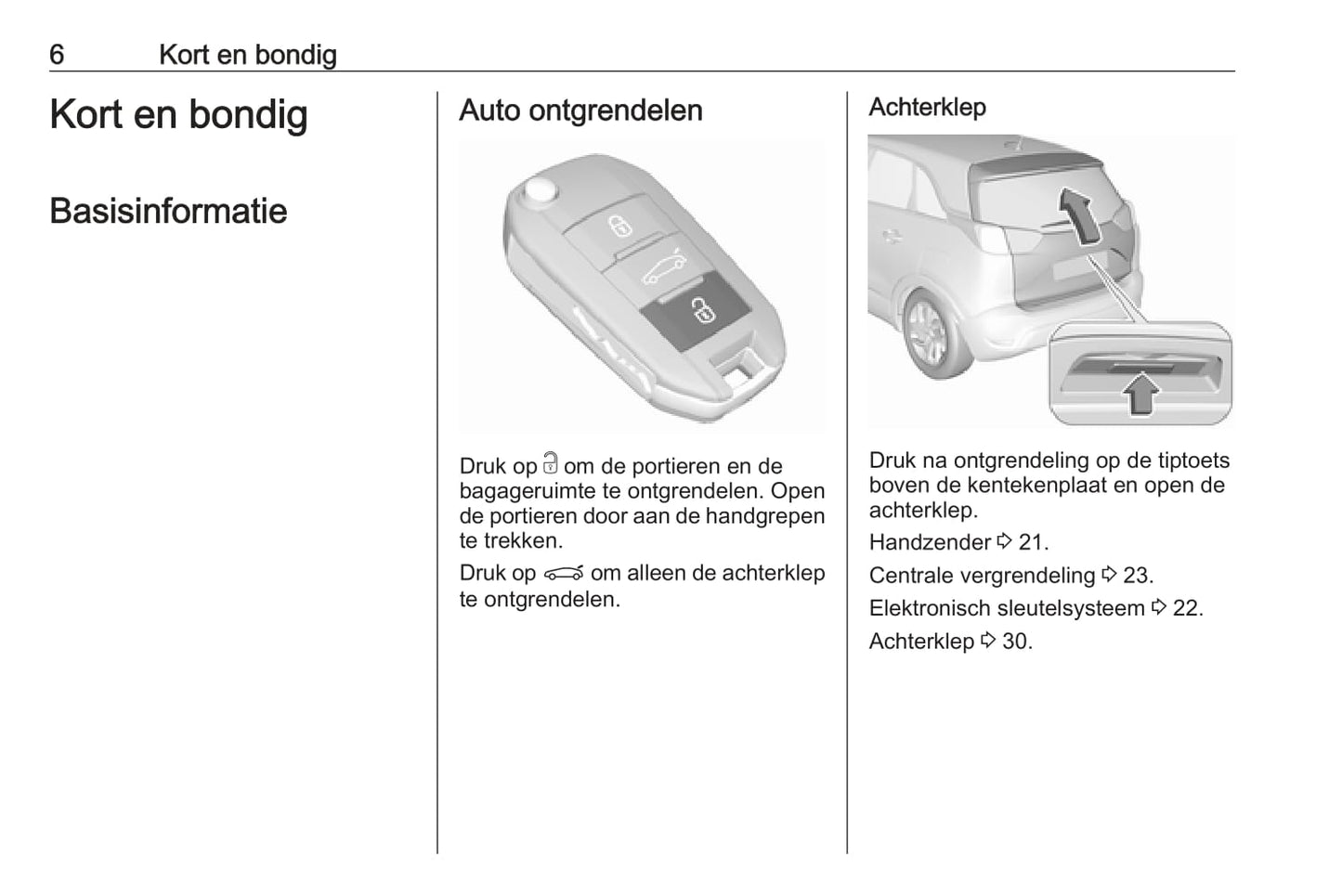 2017 Opel Crossland X Owner's Manual | Dutch