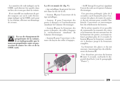 2002-2008 Lancia Thesis Manuel du propriétaire | Français