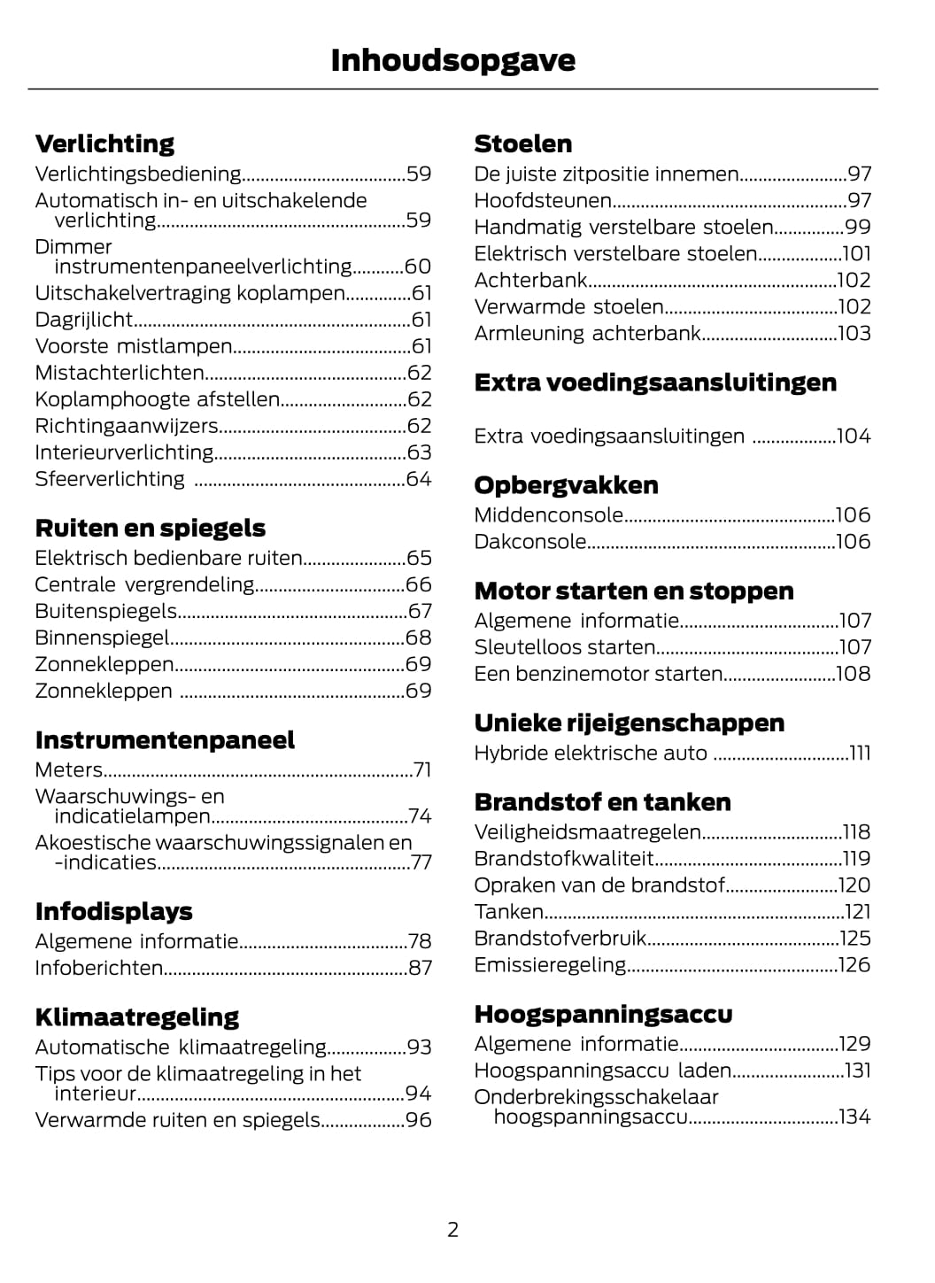 2014-2015 Ford C-Max Energi Gebruikershandleiding | Nederlands