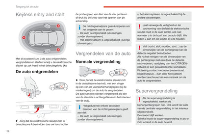 2020-2023 Citroën C3 Manuel du propriétaire | Néerlandais
