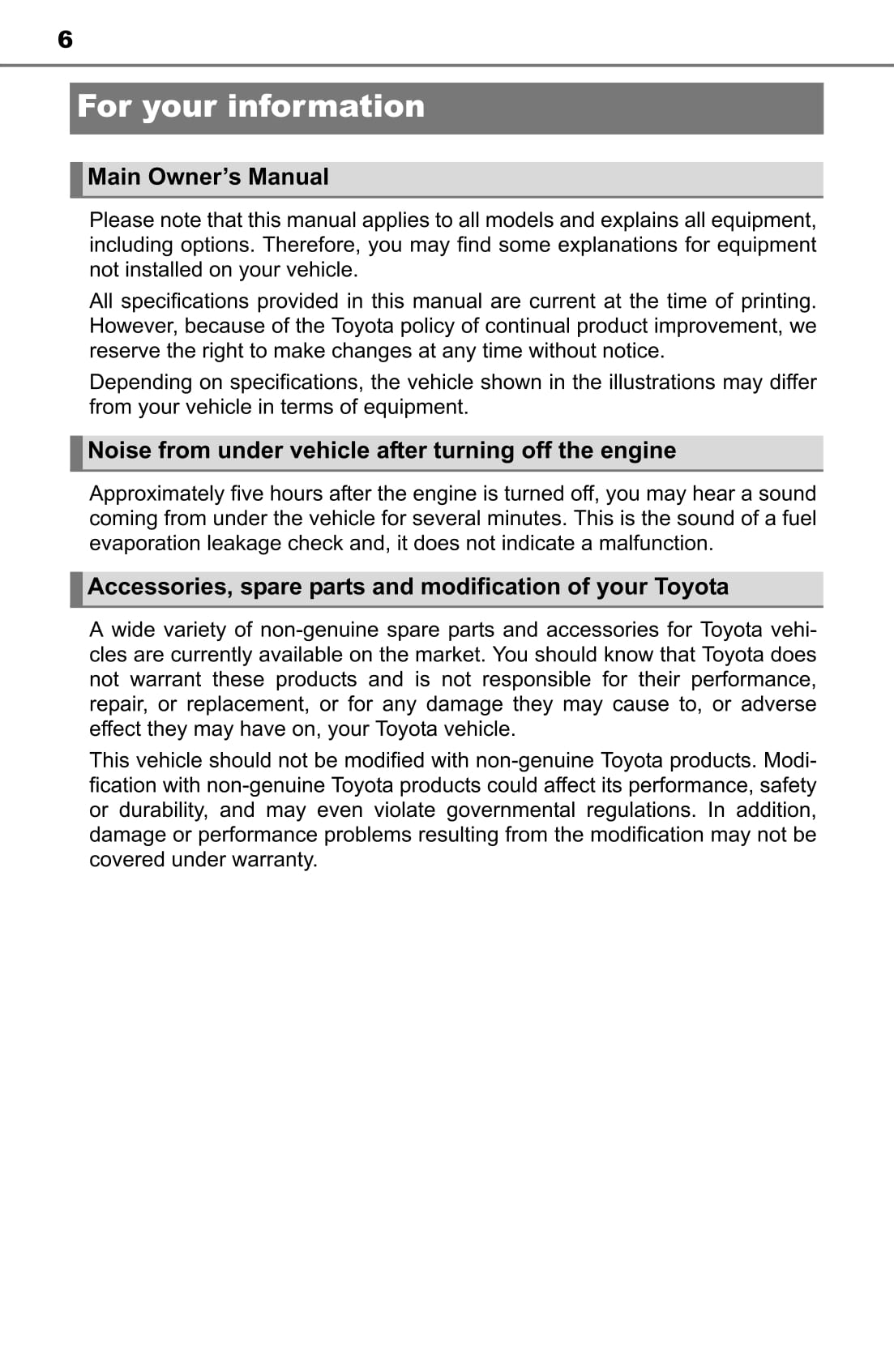 2015 Toyota Yaris Bedienungsanleitung | Englisch