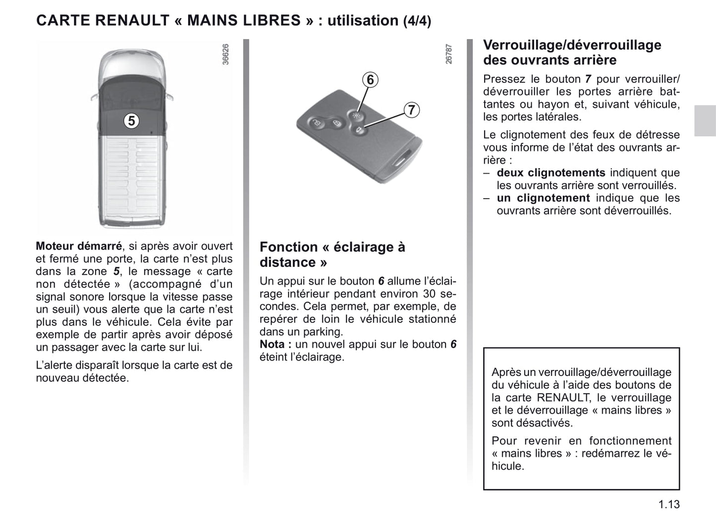 2019-2020 Renault Trafic Manuel du propriétaire | Français