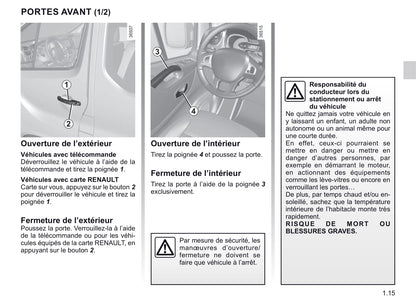 2020-2021 Renault Trafic Owner's Manual | French