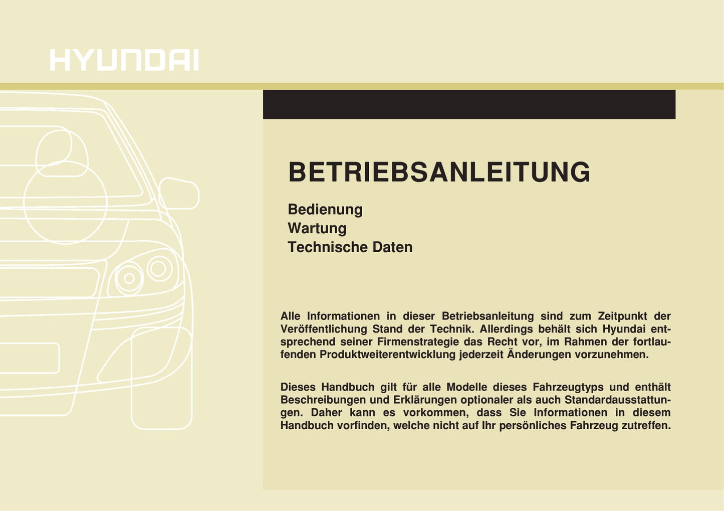 2018-2019 Hyundai i10 Gebruikershandleiding | Duits
