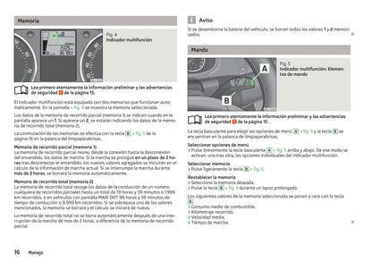 2013-2014 Skoda Fabia Gebruikershandleiding | Spaans