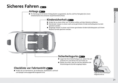 2020-2023 Honda E Manuel du propriétaire | Allemand