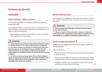 2004-2009 Seat Altea Manuel du propriétaire | Français