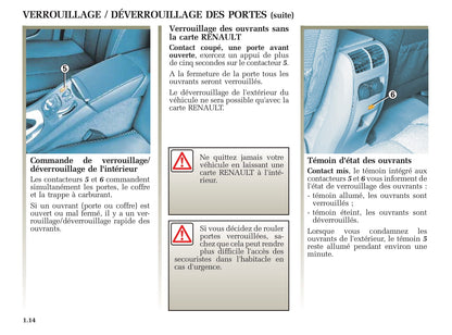 2005-2006 Renault Vel Satis Bedienungsanleitung | Französisch