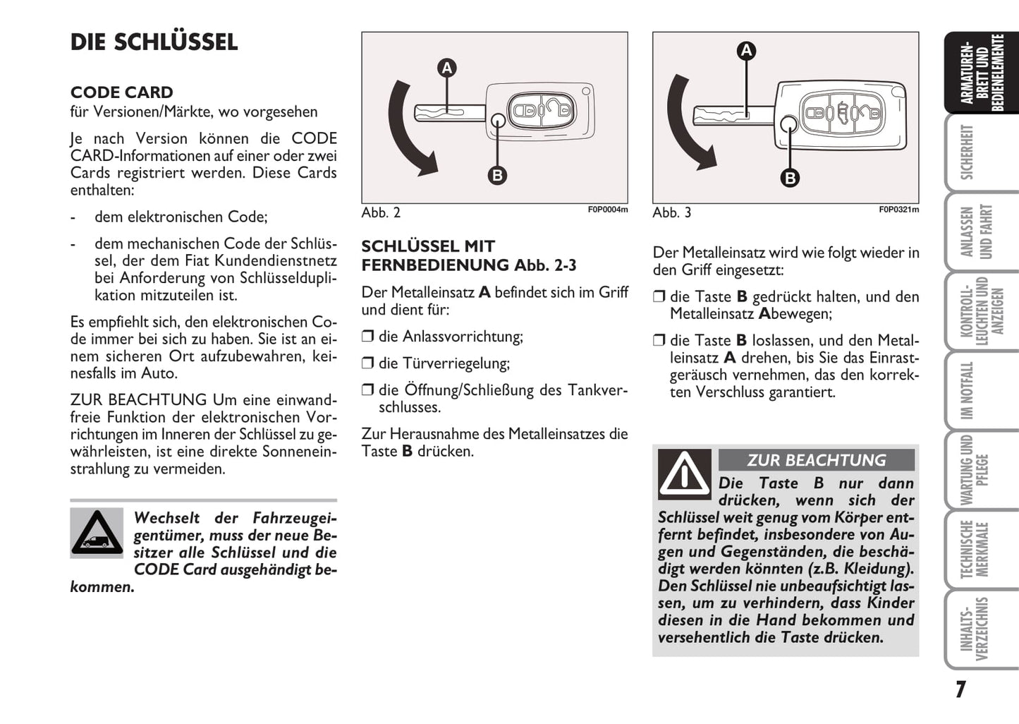 2012-2013 Fiat Scudo Gebruikershandleiding | Duits