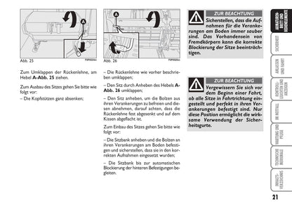 2012-2013 Fiat Scudo Gebruikershandleiding | Duits