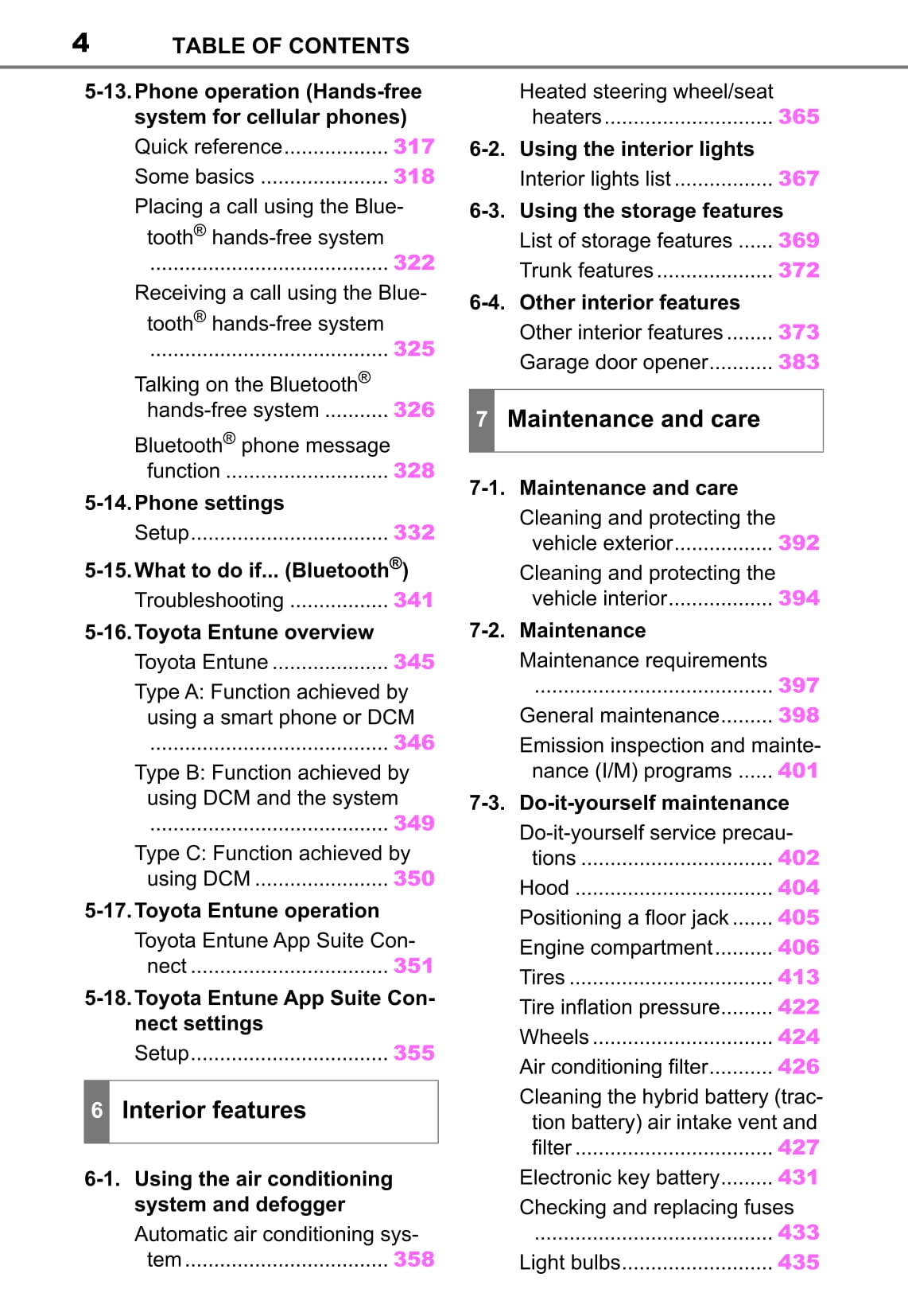 2019-2020 Toyota Corolla Gebruikershandleiding | Engels