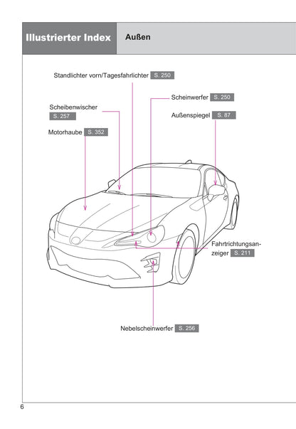 2016-2017 Toyota GT86 Bedienungsanleitung | Deutsch