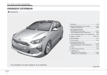 2018-2021 Kia Ceed Manuel du propriétaire | Néerlandais