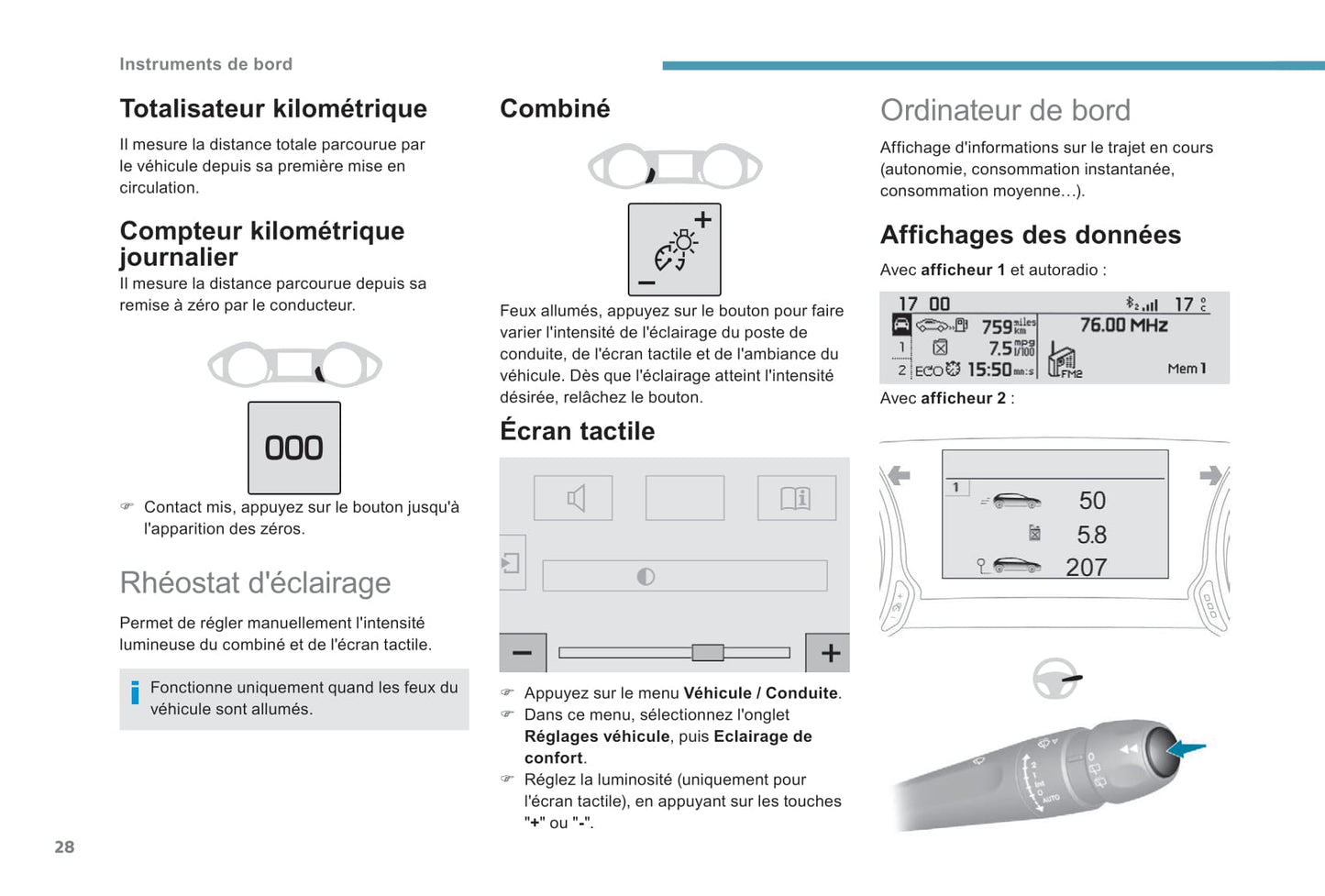 2017-2020 Peugeot 308 Owner's Manual | French