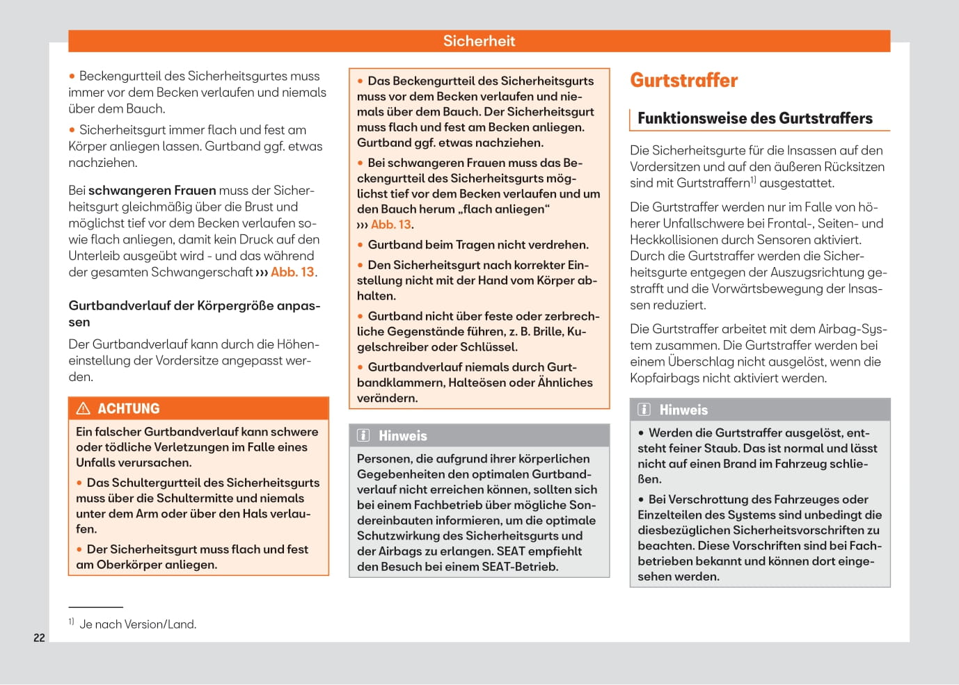 2021-2023 Seat Arona Manuel du propriétaire | Allemand