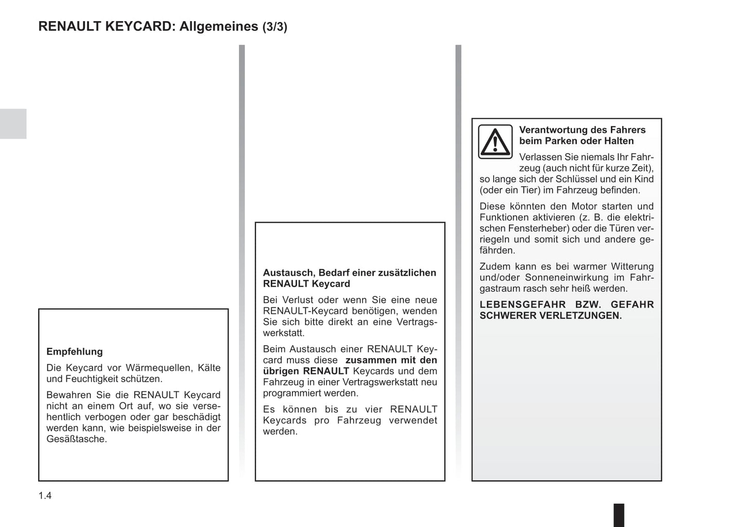 2016-2018 Renault Clio Owner's Manual | German