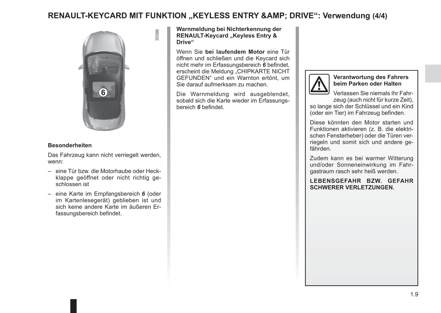 2016-2018 Renault Clio Owner's Manual | German