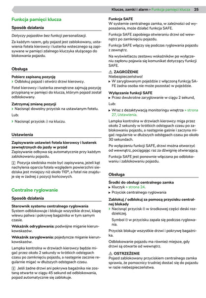 2019-2020 Skoda Octavia Gebruikershandleiding | Pools