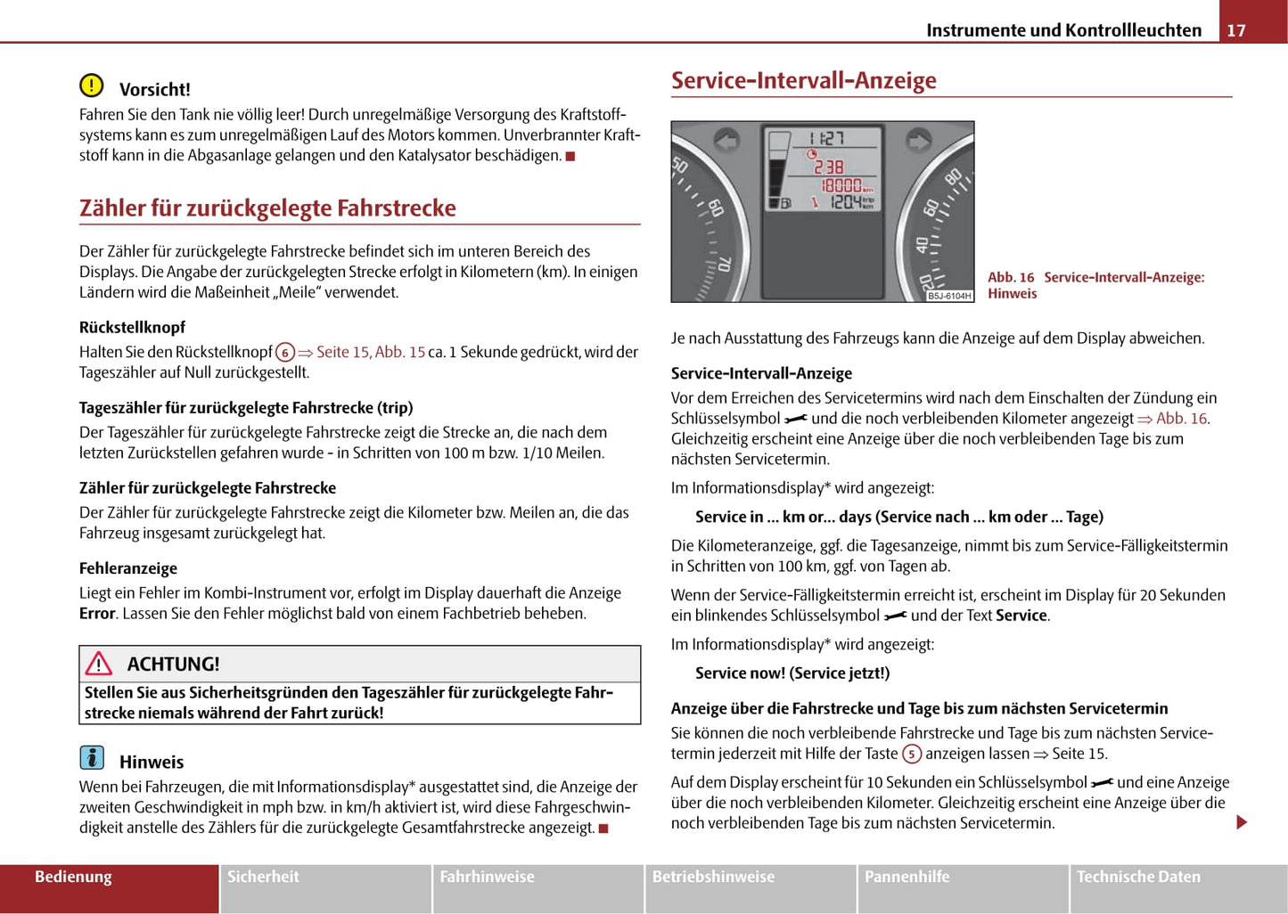 2004-2007 Skoda Fabia Manuel du propriétaire | Allemand