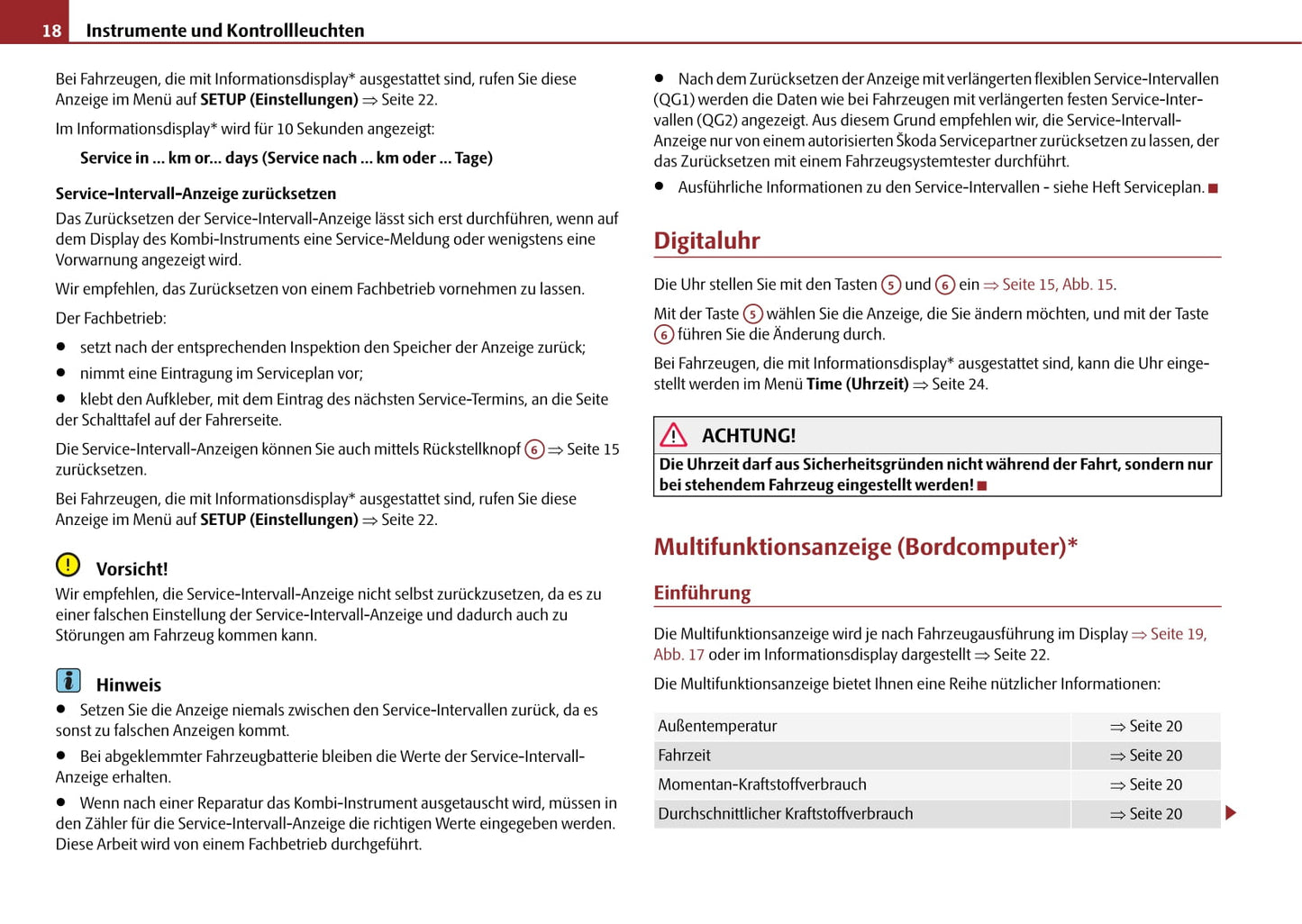 2004-2007 Skoda Fabia Manuel du propriétaire | Allemand