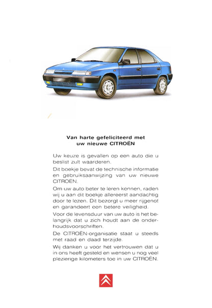 1996-1997 Citroën Xantia Bedienungsanleitung | Niederländisch
