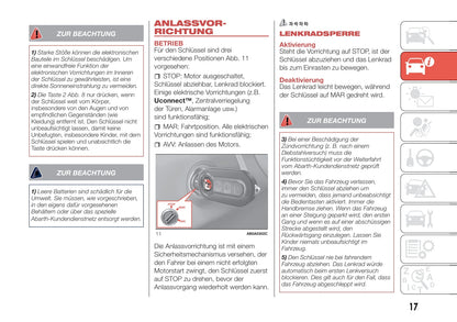 2016-2022 Abarth 595 Gebruikershandleiding | Duits