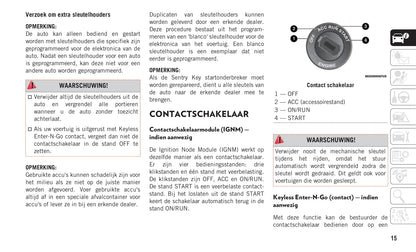 2019-2020 Jeep Cherokee Gebruikershandleiding | Nederlands