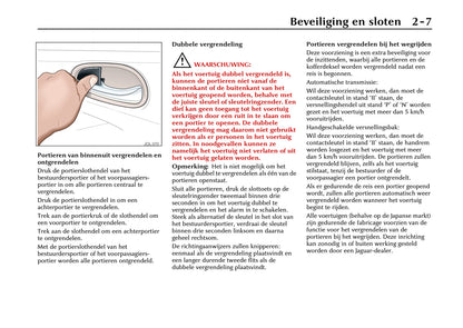 2000-2001 Jaguar S-Type Gebruikershandleiding | Nederlands