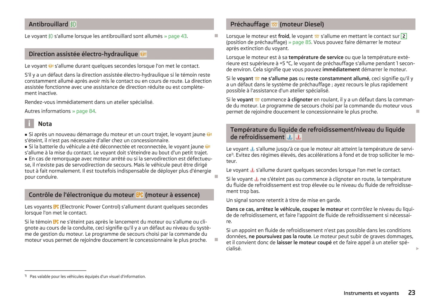 2010-2015 Skoda Fabia Manuel du propriétaire | Français