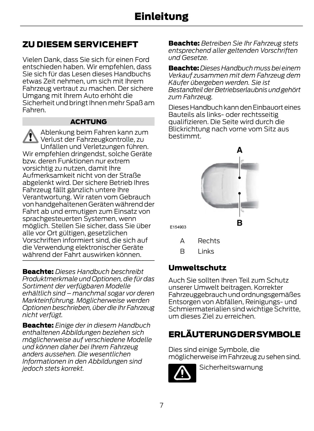 2013-2014 Ford Focus Owner's Manual | German