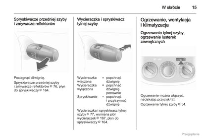 2012 Opel Corsa Owner's Manual | Polish