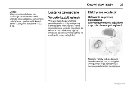 2012 Opel Corsa Owner's Manual | Polish