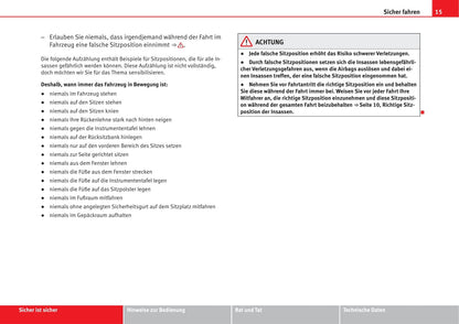 2012-2013 Seat Exeo Owner's Manual | German