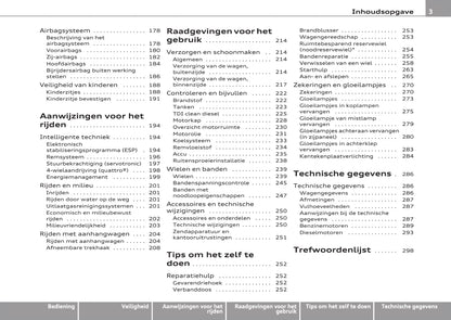 2007-2011 Audi A4 Bedienungsanleitung | Niederländisch