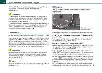 2007-2011 Audi A4 Bedienungsanleitung | Niederländisch